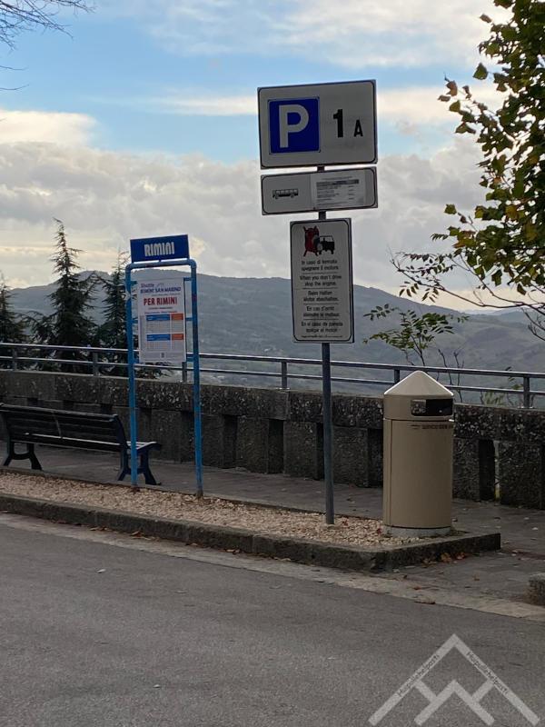 Parkkipaikka Bussit San Marino